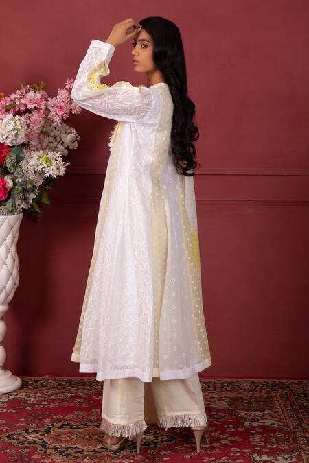 Ruh Clothing Tepchi Embroidered Anarkali Set 