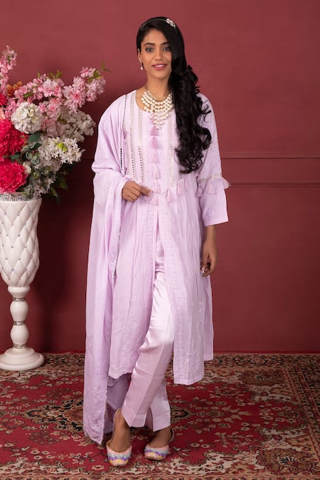 Ruh Clothing Tepchi Embroidered Kurta Set 