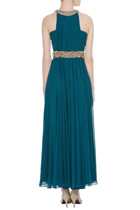 Nidhika Shekhar Pleated Gown 