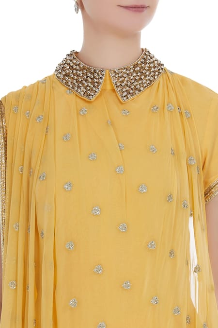 peter pan collar kurta