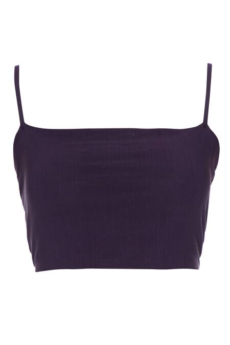 Pooja Rajpal Jaggi_Purple Mesh Concept Saree Attached Drape And Blouse Cape _at_Aza_Fashions