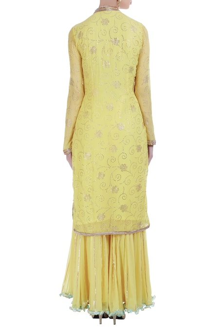Ushma Vaidya Embroidered Kurta Set 