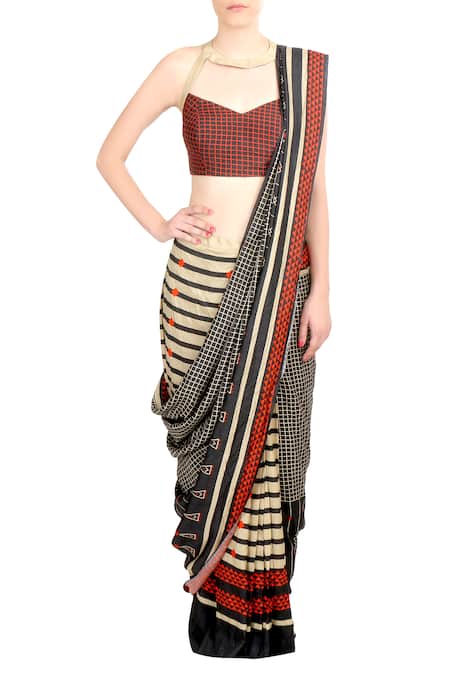 Soup By Sougat Paul Printed Saree 
