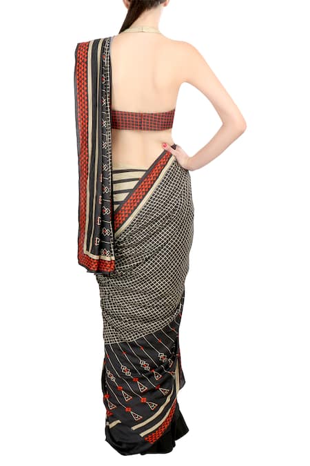 Soup By Sougat Paul Printed Saree 