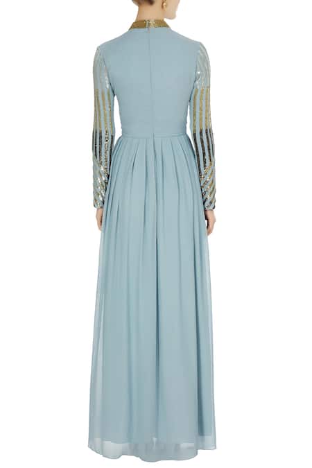 Huemn Embellished Flared Dress 