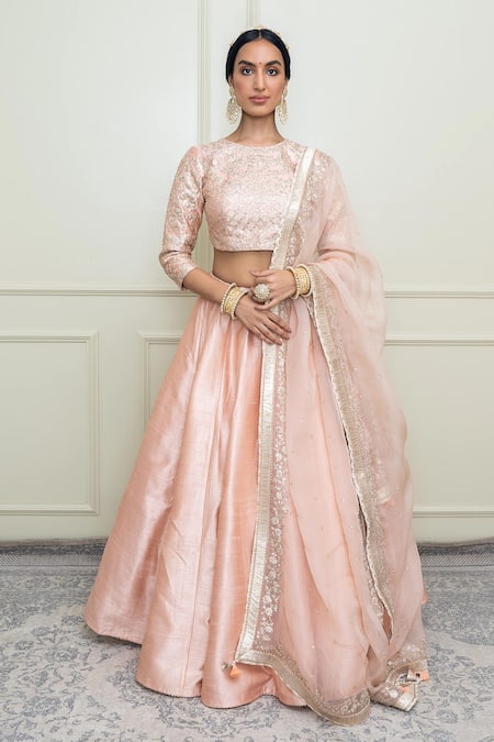 Sheetal Batra Pure Raw Silk Lehenga Set 