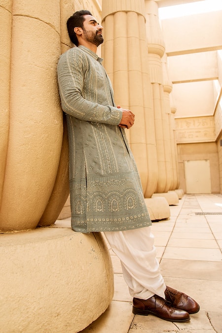 Soniya G Lucknowi Kurta & Salwar Set 