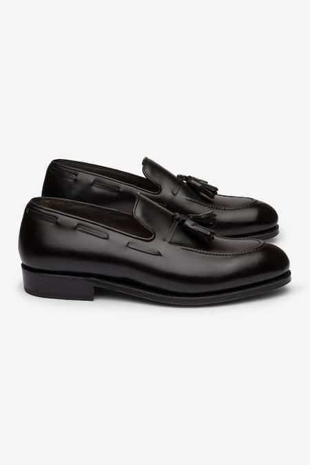 Shop_Bridlen_Black Tassel Detail Loafers _Online_at_Aza_Fashions