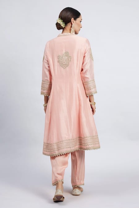 Sheetal Batra Naazira Chanderi Kurta Set 