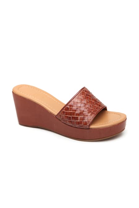 Buy Rocia Peach Women Wedge Heel Sandals Online at Regal Shoes |8071567