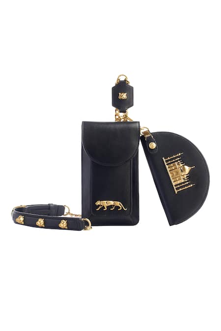 Sabyasachi Black Safar Sling Bag 