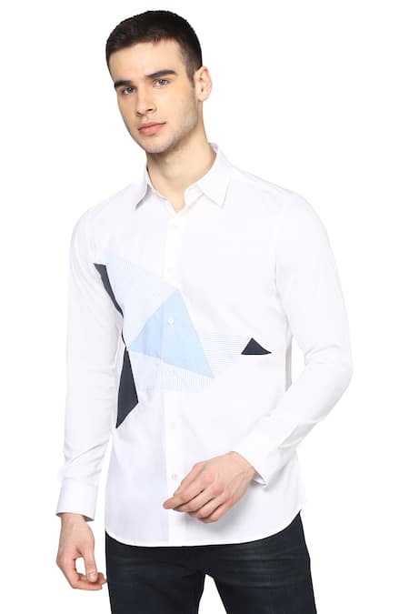 Noonoo Applique Slim-Fit Shirt 