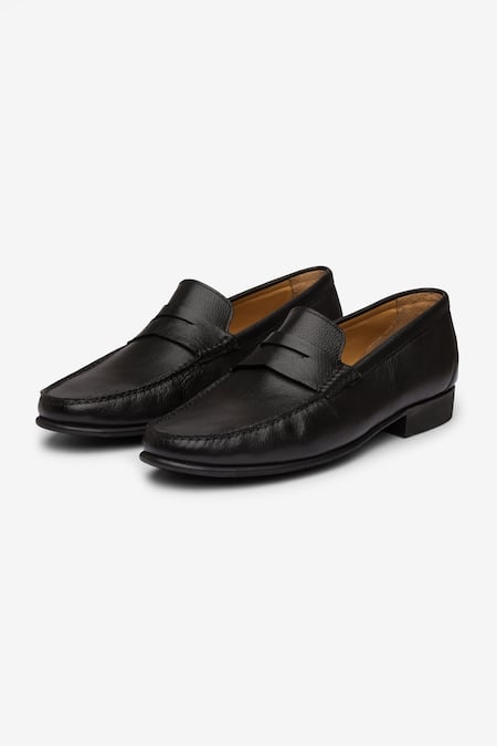 Bridlen_Black Tori Slip On Style Moccasin  _Online_at_Aza_Fashions