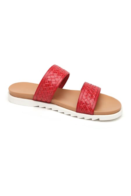 Buy Van Heusen Red Sandals Online - 782559 | Van Heusen