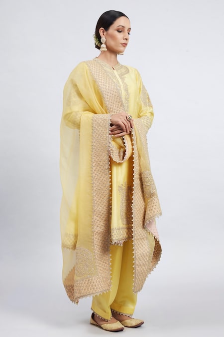 Sheetal Batra Rahbya Chanderi Kurta Set 