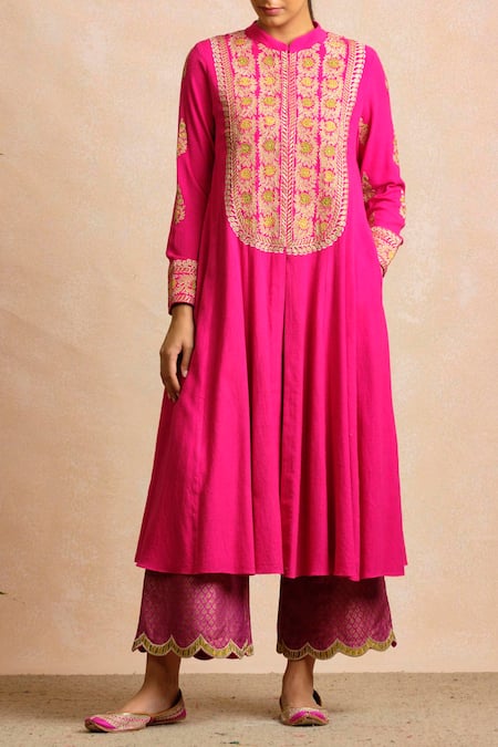 Sue Mue Handloom Anarkali with Dupatta 