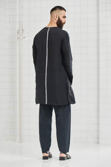Rajesh Pratap Singh Digod Handwoven Linen Tunic 