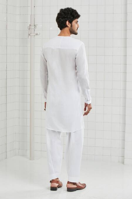 Rajesh Pratap Singh Umarkot Handwoven Pintuck Tunic 