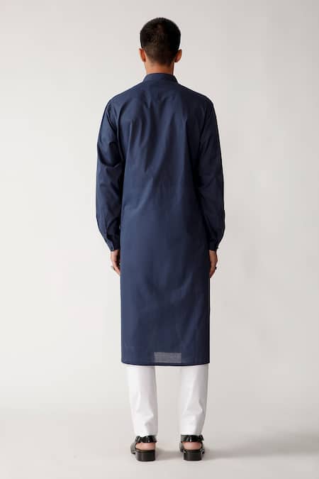 Rajesh Pratap Singh Khinsar Pintuck Kurta Set 