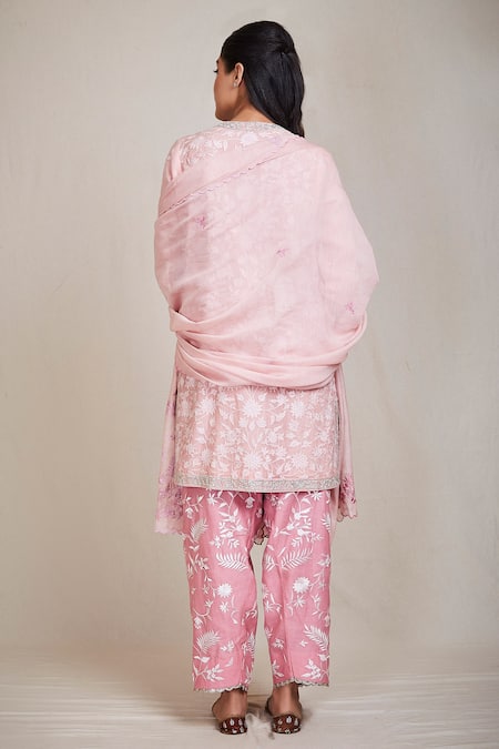 Sue Mue Embroidered Kurta Set 