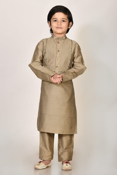 Arihant Rai Sinha Handloom Silk Kurta & Pant Set 