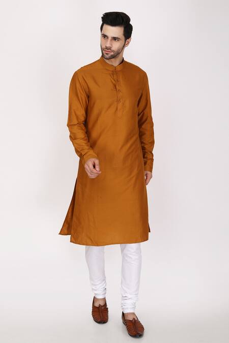 Manish Nagdeo Yellow Cotton Silk Floral Printed Bundi And Kurta Set Online at Aza Fashions Manish Nagdeo_Yellow Cotton Silk Floral Printed Bundi And Kurta Set _Online_at_Aza_Fashions