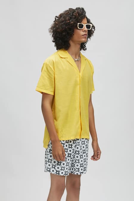 Terra Luna Palawan Handloom Camp Collar Shirt 