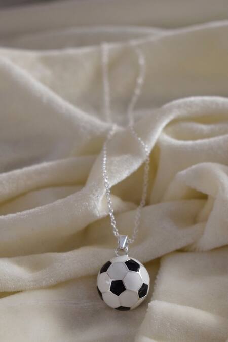 Anushka Jain Jewellery_Gold Plated F22 Pendant Necklace_Online_at_Aza_Fashions