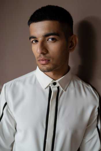 Varun Chakkilam_White Cotton Piping Arctic Blanc Twine Shirt _Online_at_Aza_Fashions