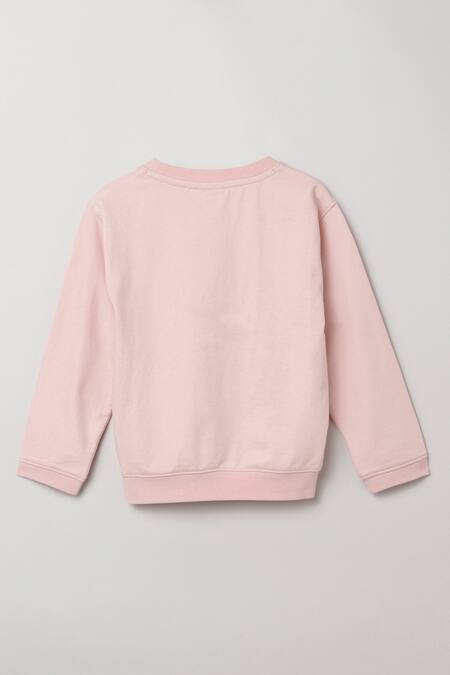 Byb Premium Pink Cotton, Polyester, Lycra Printed Sweatshirt Set Online at Aza Fashions Byb Premium_Pink Cotton, Polyester, Lycra Printed Sweatshirt Set _Online_at_Aza_Fashions