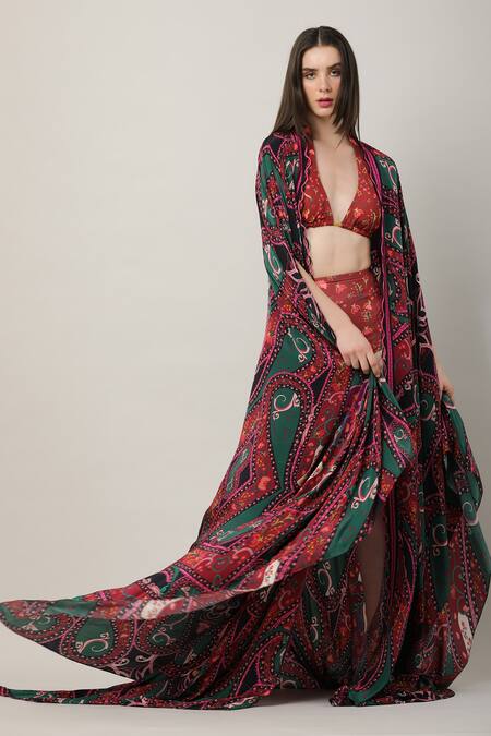 Limerick By Abirr N' Nanki Multi Color Cole Mutli Motif Cape Online at Aza Fashions Limerick By Abirr N' Nanki_Multi Color Cole Mutli Motif Cape _Online_at_Aza_Fashions