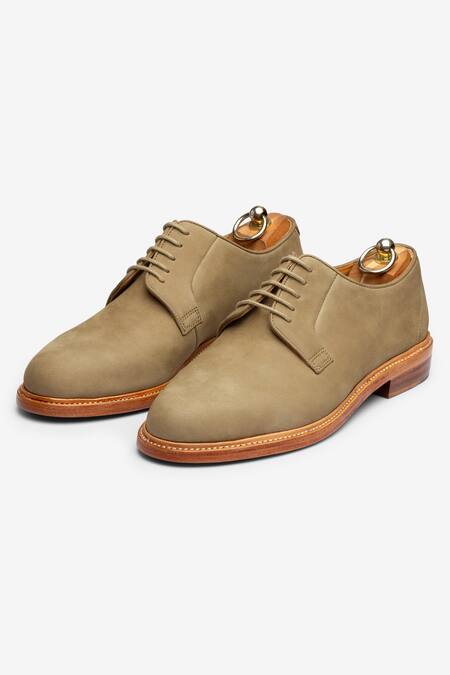 Buy Bridlen Beige Slip On Style Blucher Shoes Online at Aza Fashions Buy_Bridlen_Beige Slip On Style Blucher Shoes_Online_at_Aza_Fashions