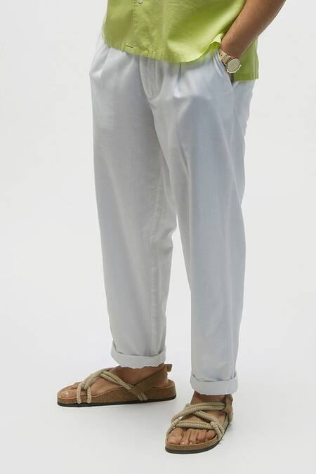 Neuw Denim | Cash Organic-cotton Slim-leg Trousers | Mens | Green |  MILANSTYLE.COM