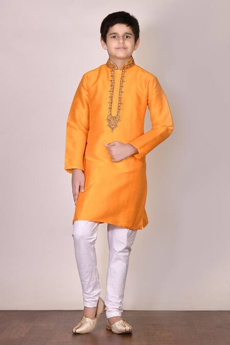 Petite Pomme Silk Kurta Set 