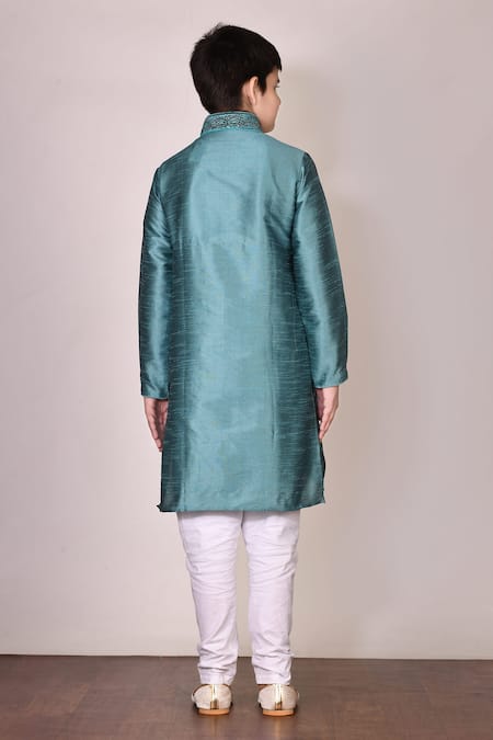Petite Pomme Silk Kurta Set 