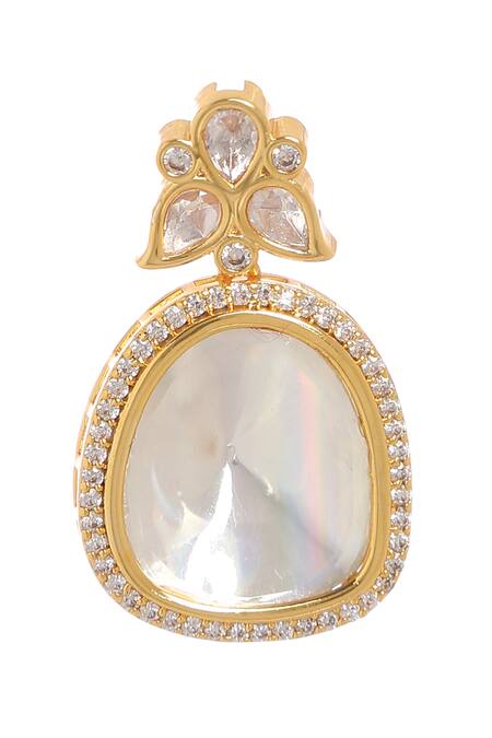 Buy Minaki White Crystals, Pearls, Piping, Zari Embellished Pendant Necklace Set Online at Aza Fashions Buy_Minaki_White Crystals, Pearls, Piping, Zari Embellished Pendant Necklace Set_Online_at_Aza_Fashions