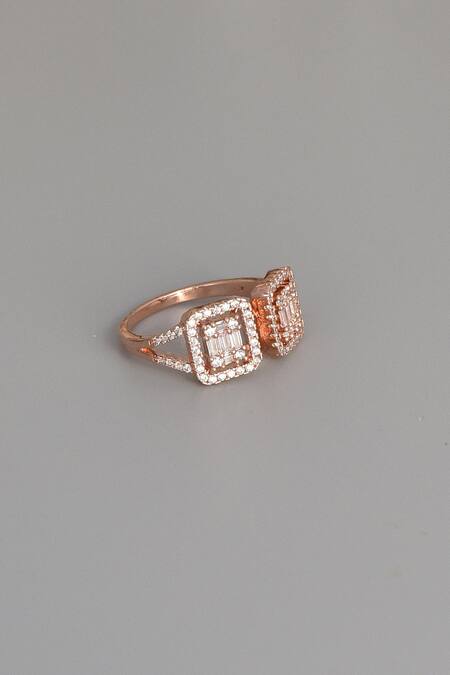 Buy_Gwacy_Gold Plated Zirconia Embellished Ring_Online_at_Aza_Fashions