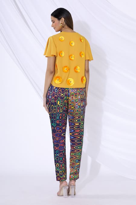 Urvashi Joneja Applique Top 