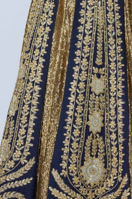 Shop Neha Mehta Couture Blue Silk Round Embroidered Anarkali Online at Aza Fashions Shop_Neha Mehta Couture_Blue Silk Round Embroidered Anarkali _Online_at_Aza_Fashions