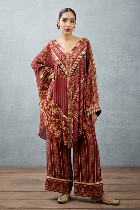 Torani Gulnar Ziba Kaftan & Pant Set 