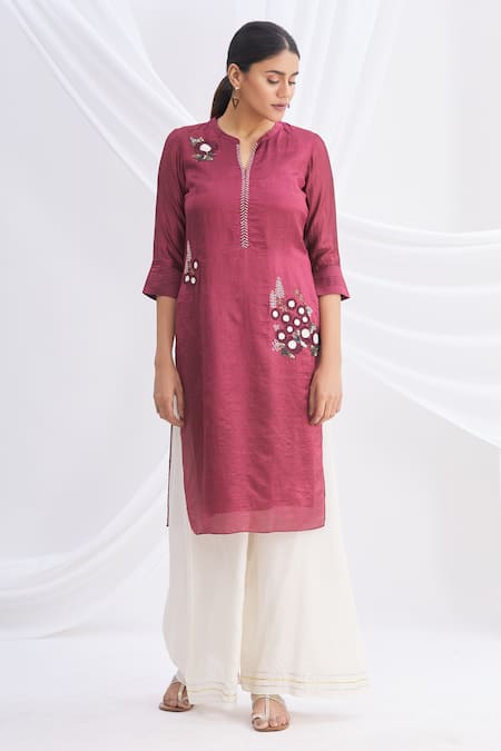 Desert Shine by Sulochana Jangir Silk Tunic 