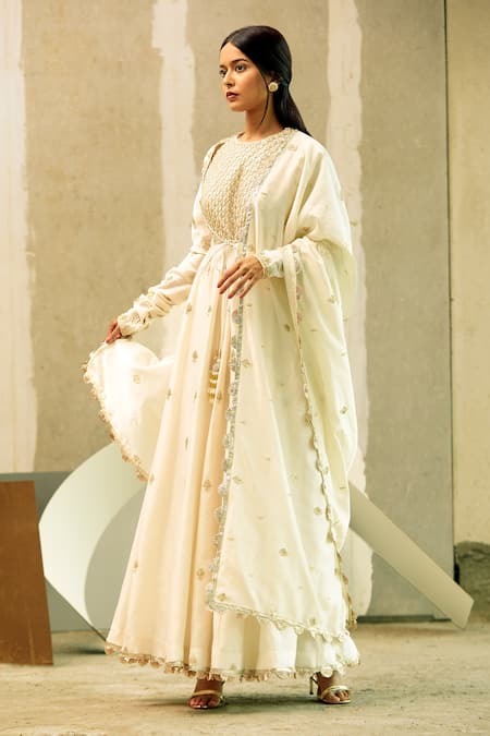 Aariyana Couture Chanderi Anarkali Set 