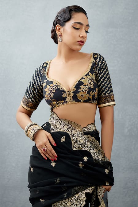 Torani Gulghast Huma Printed Blouse 