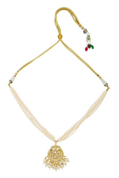 Just Shradha's Kundan Pendant Necklace 