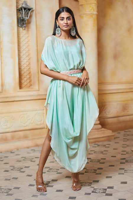 Aariyana Couture Cowl Draped Tunic 