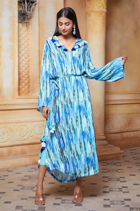 Aariyana Couture Printed Tassel Tunic 