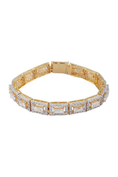 Ananta Jewellery Geometric Motif Bracelet 