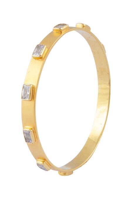 Ananta Jewellery Geometric Motif Bangle 