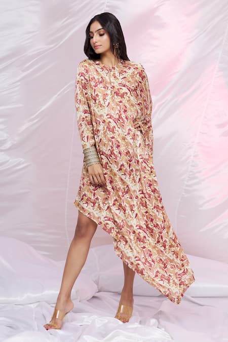 PUNIT BALANA Printed Draped Tunic 