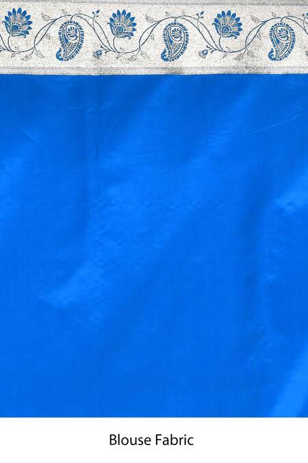 Buy_Nazaakat By Samara Singh_Peach Silk Banarasi Woven Saree_Online_at_Aza_Fashions